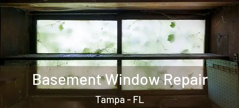 Basement Window Repair Tampa - FL