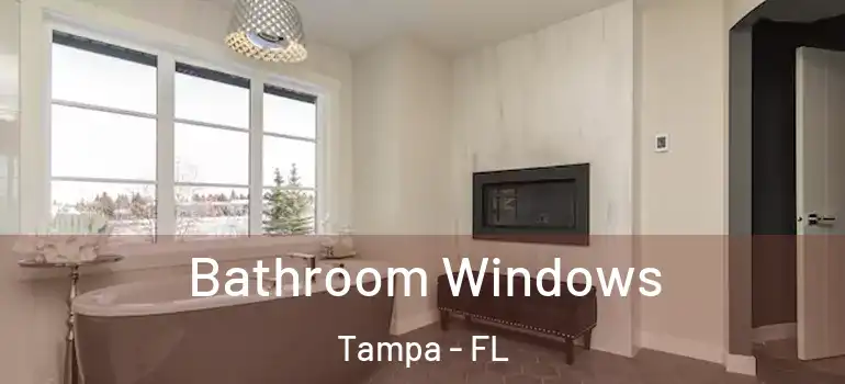 Bathroom Windows Tampa - FL