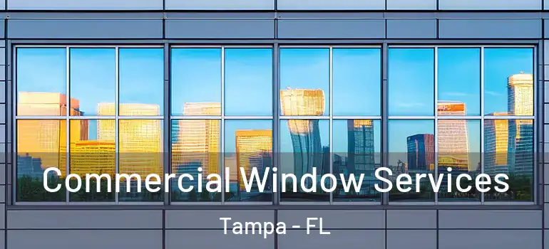 Commercial Window Services Tampa - FL
