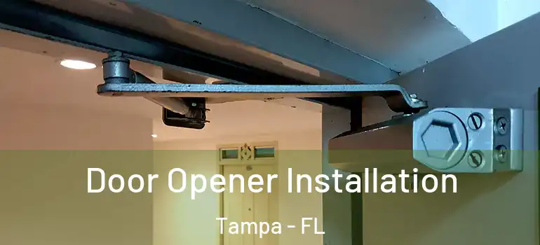 Door Opener Installation Tampa - FL