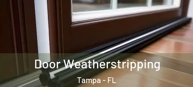 Door Weatherstripping Tampa - FL