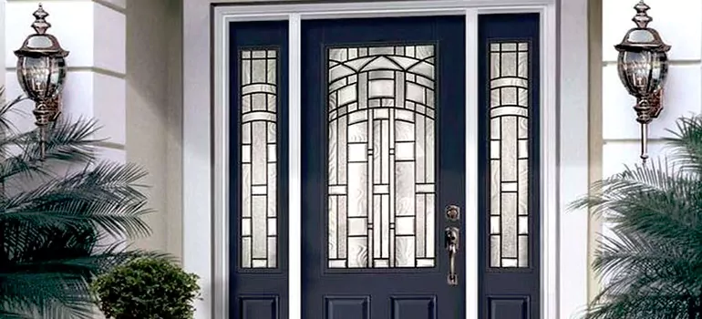Stained Glass Door Panels in Tampa, FL