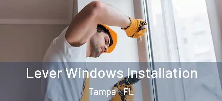 Lever Windows Installation Tampa - FL