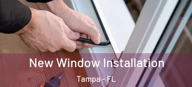 New Window Installation Tampa - FL