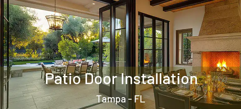 Patio Door Installation Tampa - FL