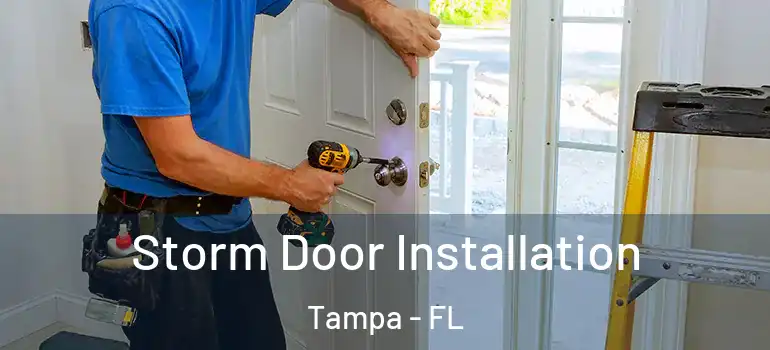 Storm Door Installation Tampa - FL