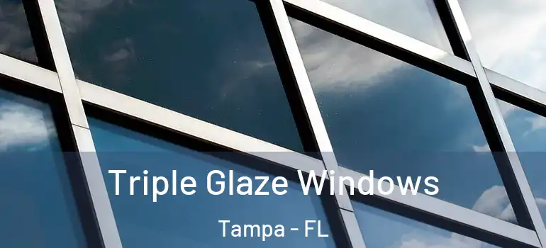  Triple Glaze Windows Tampa - FL