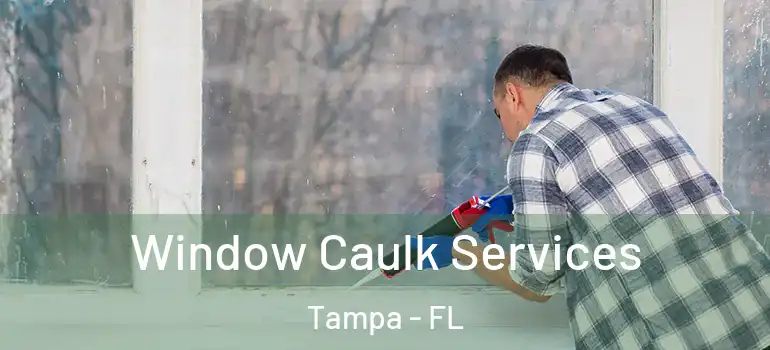 Window Caulk Services Tampa - FL