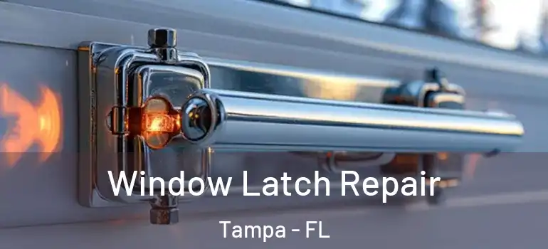 Window Latch Repair Tampa - FL